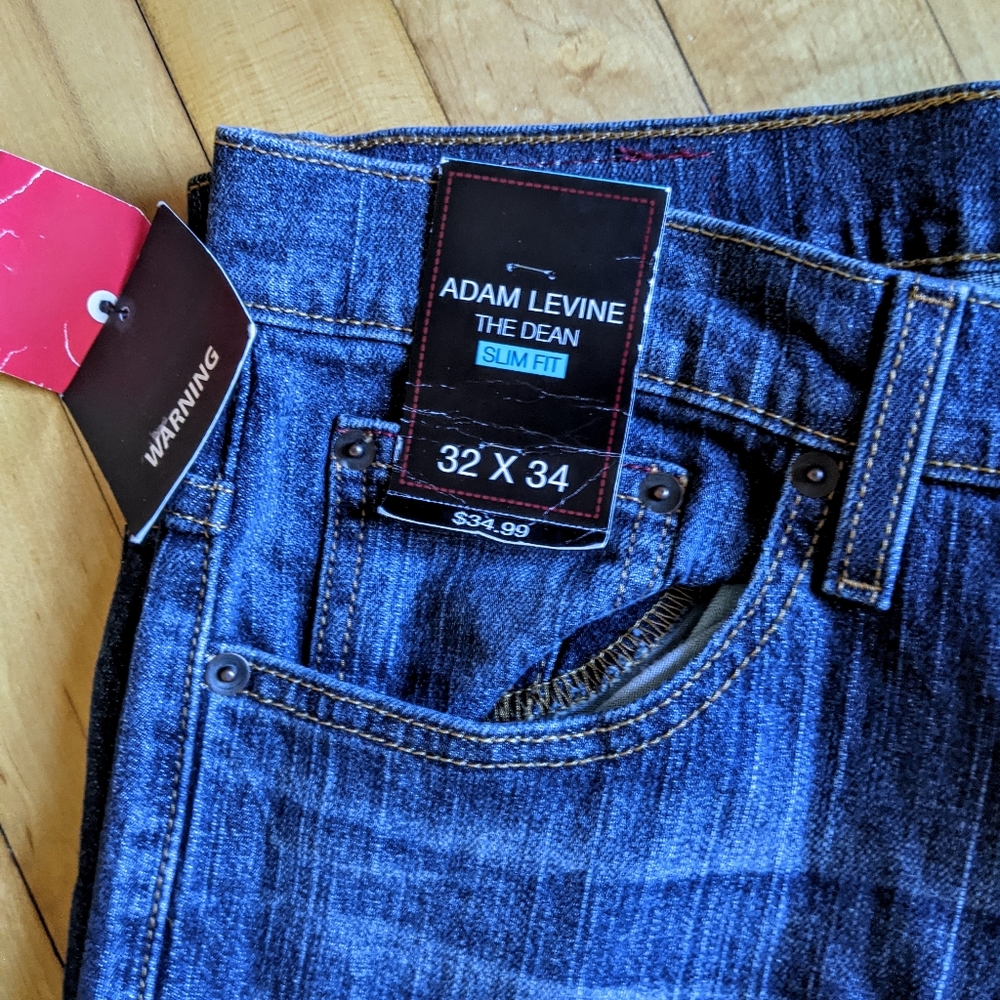 Adam Levine "The Dean" Slim Fit Jeans 32x34